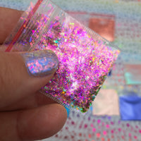 Flake Mix Purrrfect Pink #0678 (0.5gr)