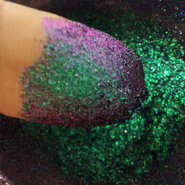 Magnetic Micro Flake Magenta Purple Teal Green #0312 (0.5gr)