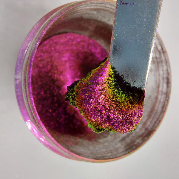 Magnetic 5D Micro Flake Magenta Copper Green #0289 (1gr)