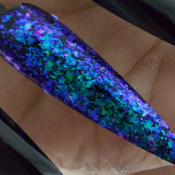 Pastel Flake Blue Purple #0432 (0.5gr)